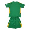 Officiële Voetbalshirt + Korte Broek Doelman Leeds United 2024-25 Groene - Kids